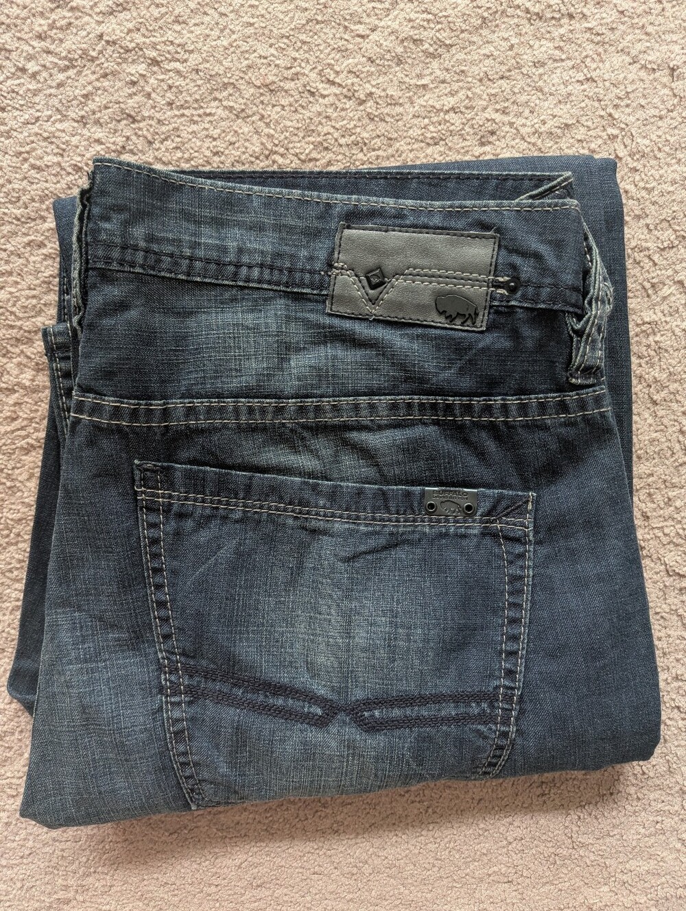 Buffalo David button Jeans W33"